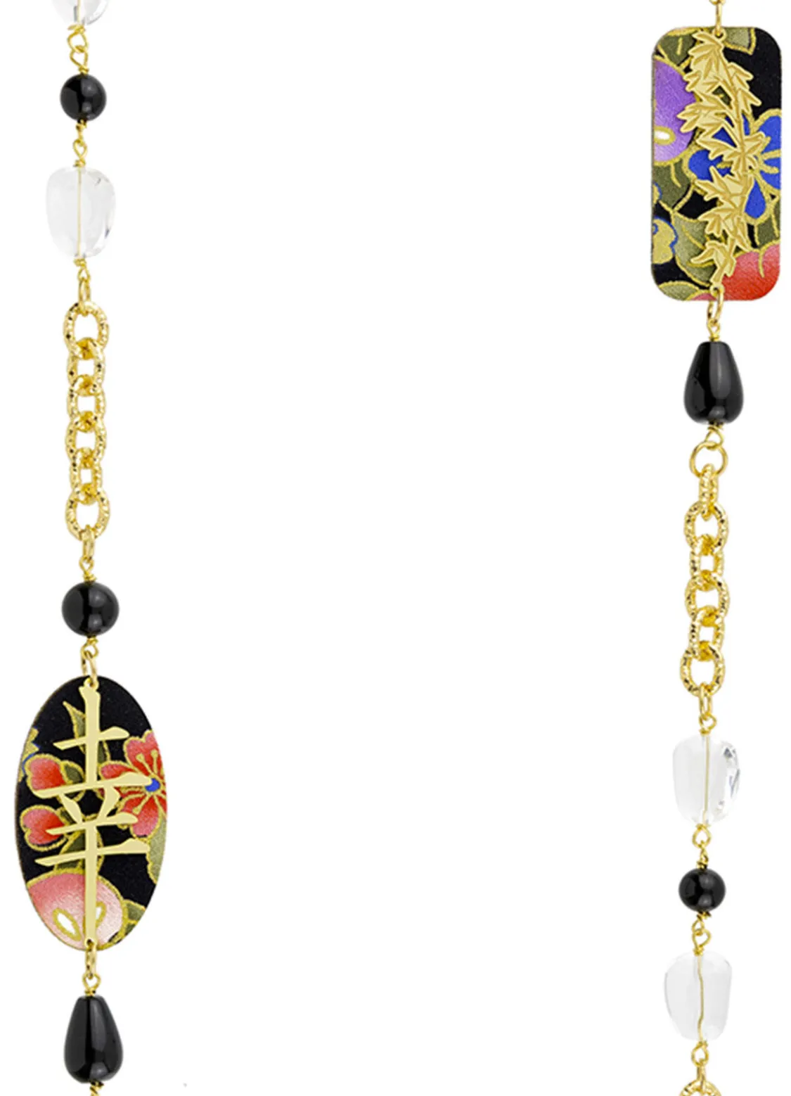Collana Lebolina Fortuna Nero