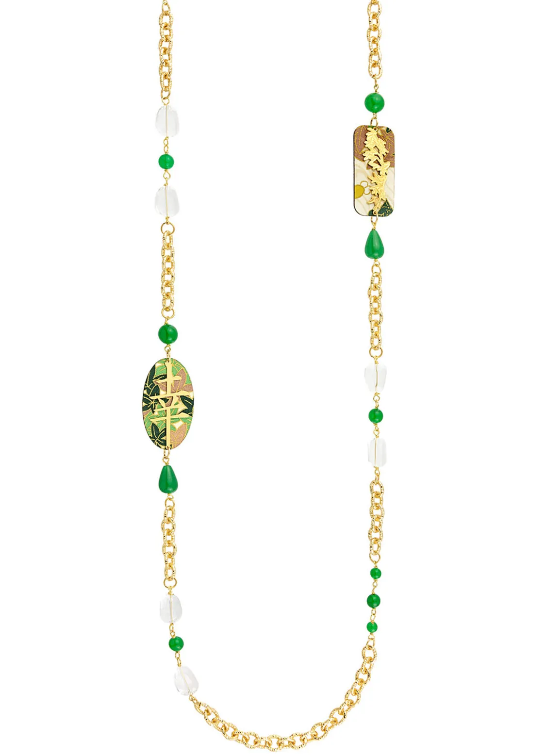 Collana Lebolina Fortuna Verde