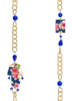 Collana Lebolina Kimono Blu