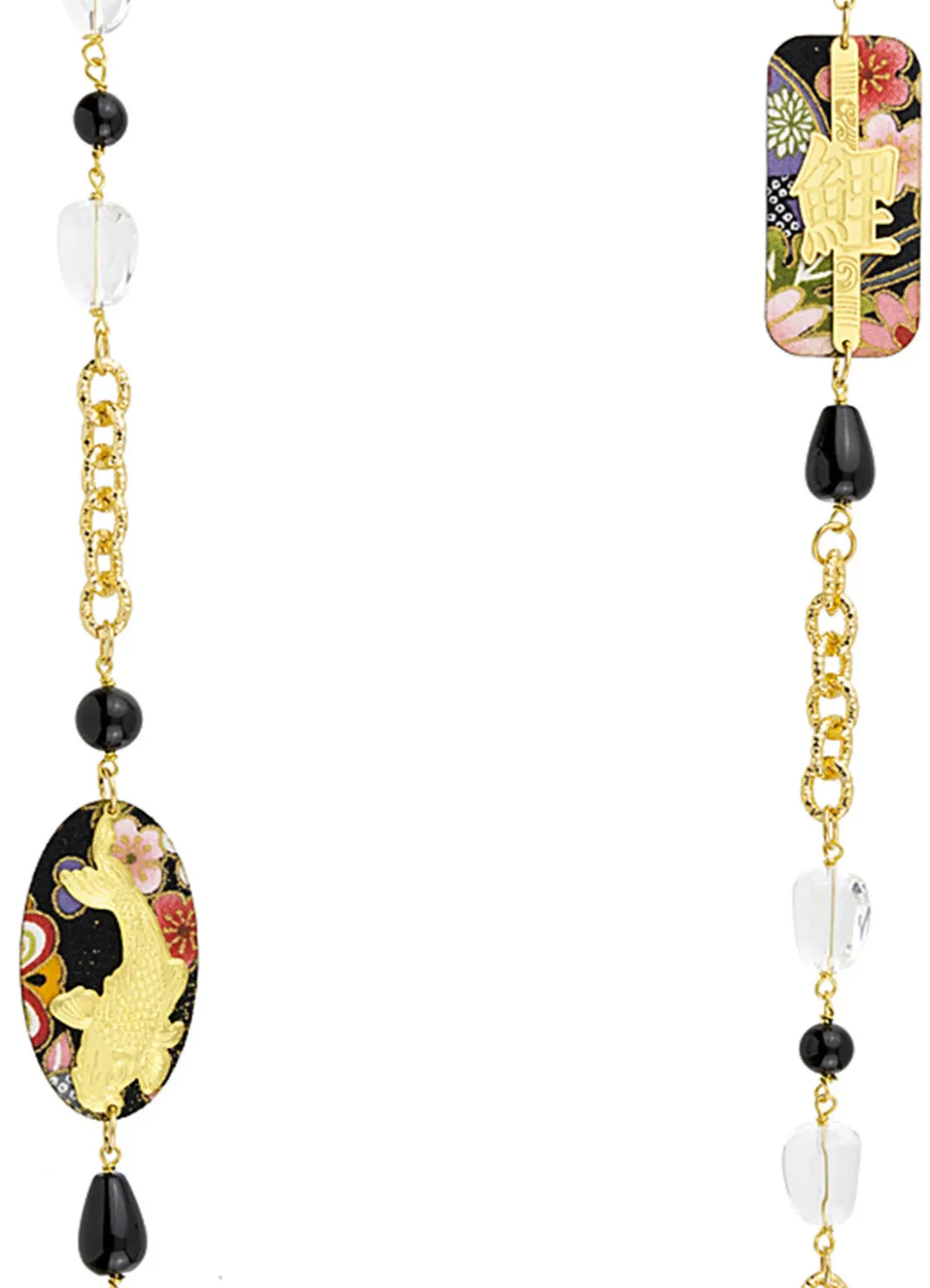 Collana Lebolina Koi Nero