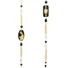 Collana Lebolina Koi Plexi Nero