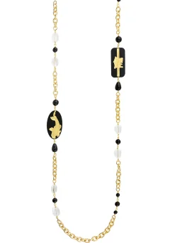 Collana Lebolina Koi Plexi Nero
