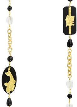 Collana Lebolina Koi Plexi Nero