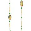 Collana Lebolina Koi Verde