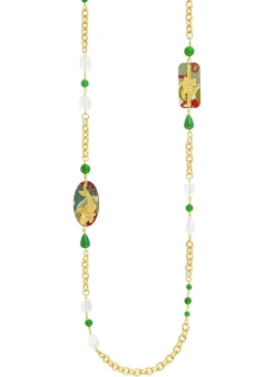 Collana Lebolina Koi Verde
