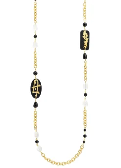 Collana Lebolina Mamma Plexi Nero