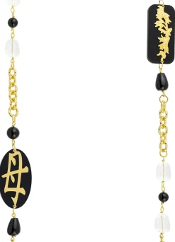 Collana Lebolina Mamma Plexi Nero