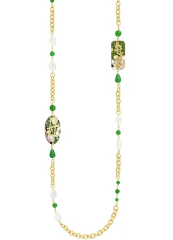 Collana Lebolina Mamma Verde