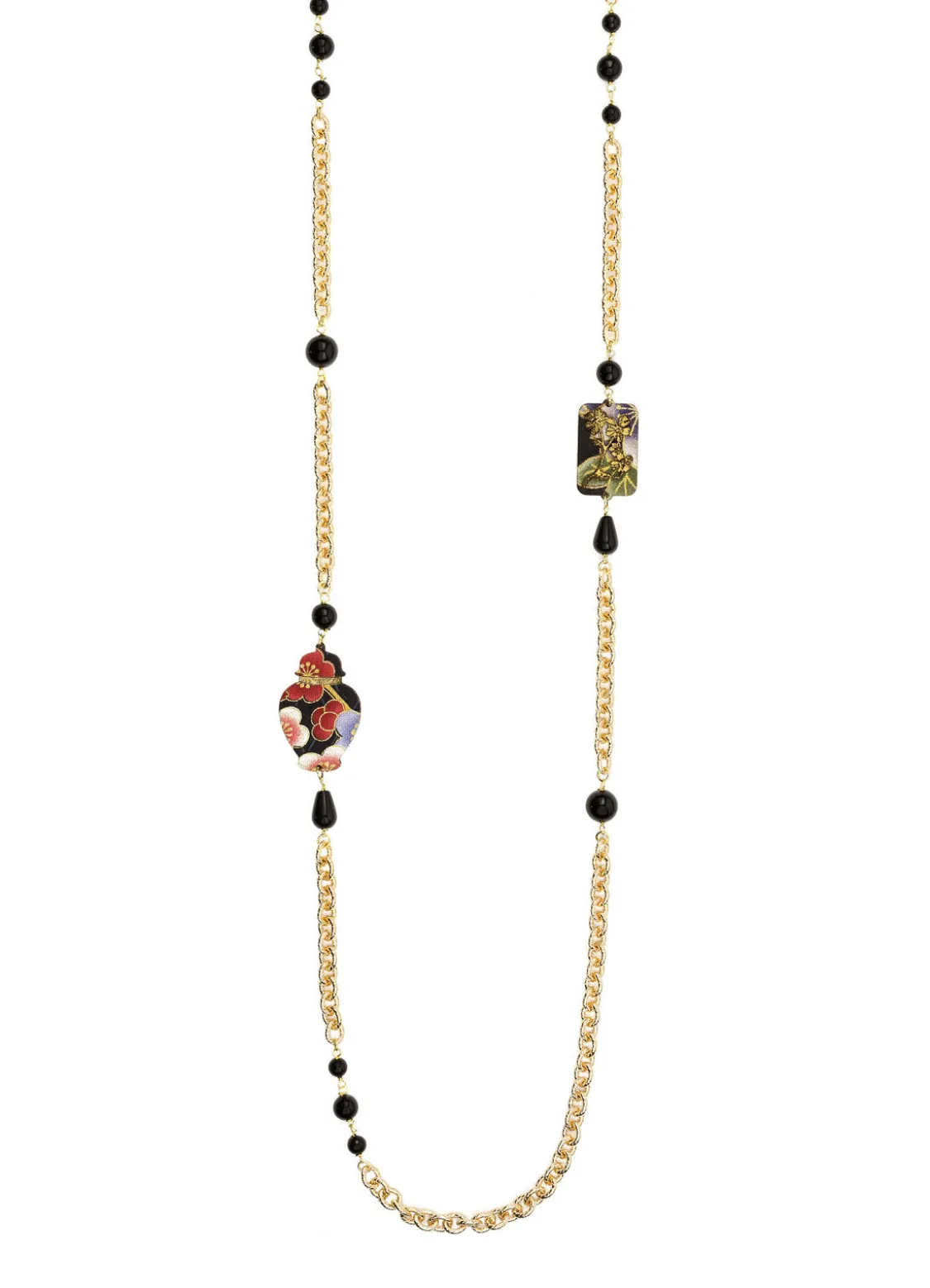 Collana Lebolina Vaso Nero
