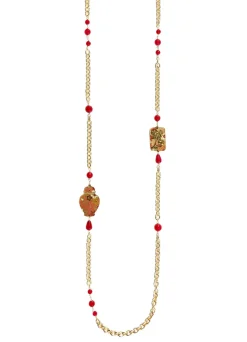 Collana Lebolina Vaso Rubino