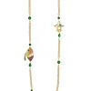 Collana Lebolina Ventaglio Verde