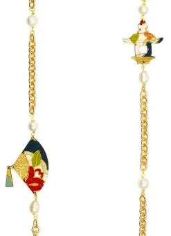 Collana Lebolina Ventaglio Perla