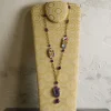 Collana Solo Io Carpa Koi Viola