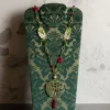 Collana Solo Io Fiori Verde