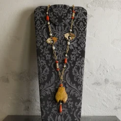 Collana Solo Io Hasu Marrone Chiaro