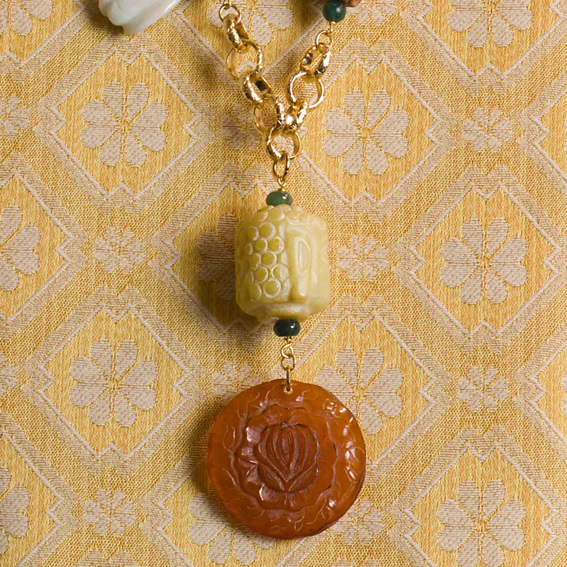 Collana Solo Io Kamon Verde
