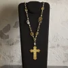Collana Solo Io Kanji Amore Plexi Croce