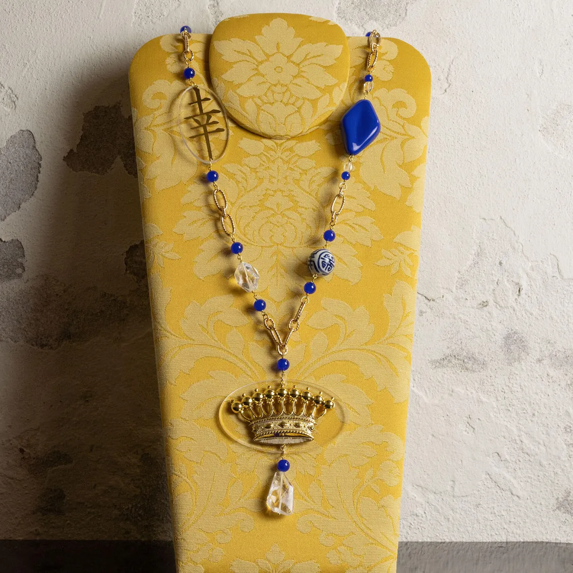 Collana Solo Io Kanji Fortuna Plexi Corona