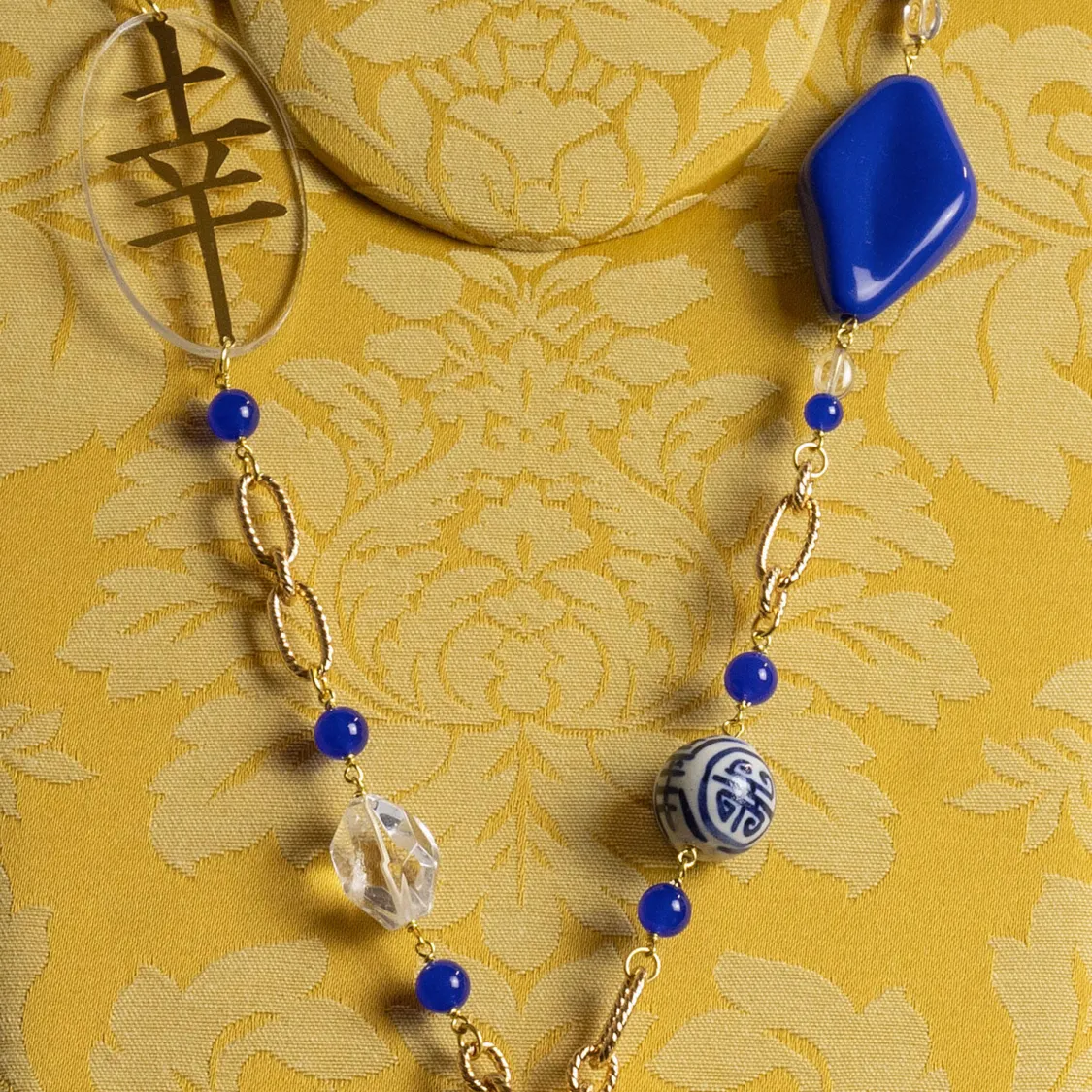 Collana Solo Io Kanji Fortuna Plexi Corona