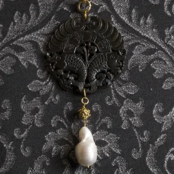 Collana Solo Io Ventaglio Nero