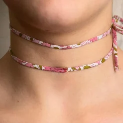 Nastro Tessuto Fiore Rosa Chiaro
