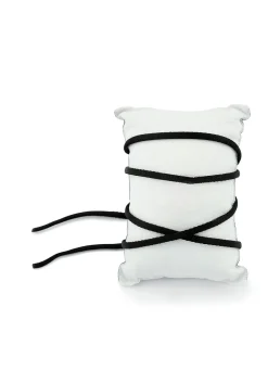 Nastro Tessuto Satin Nero
