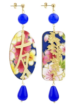 Orecchini Amicizia Blu