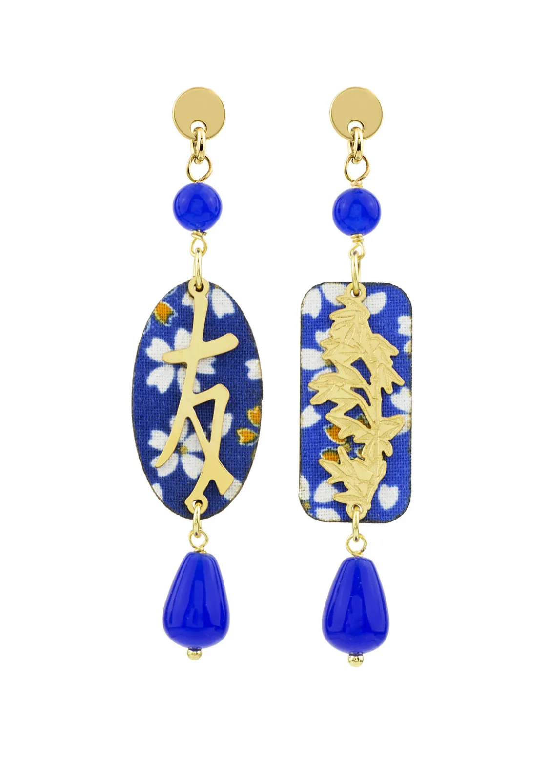 Orecchini Amicizia Mini Blu