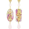 Orecchini Amicizia Mini Rosa
