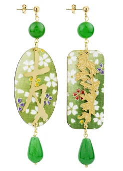 Orecchini Amicizia Verde