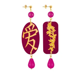 Orecchini Amore Fucsia