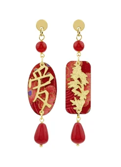 Orecchini Amore Mini Rubino