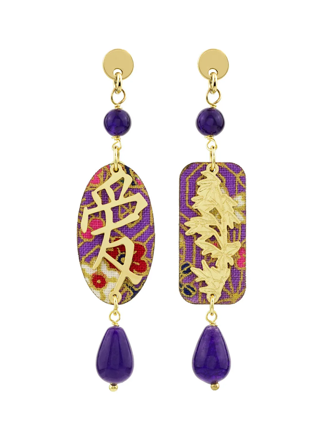 Orecchini Amore Mini Viola