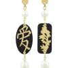 Orecchini Amore Plexi Mini Nero