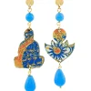 Orecchini Buddha Mini Azzurro
