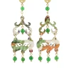 Orecchini Chandelier Mini Verde