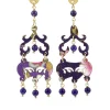 Orecchini Chandelier Mini Viola