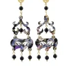 Orecchini Chandelier Mini Nero