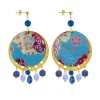 Orecchini Enso Blu