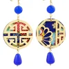 Orecchini Fu Mini Blu