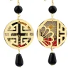 Orecchini Fu Mini Nero