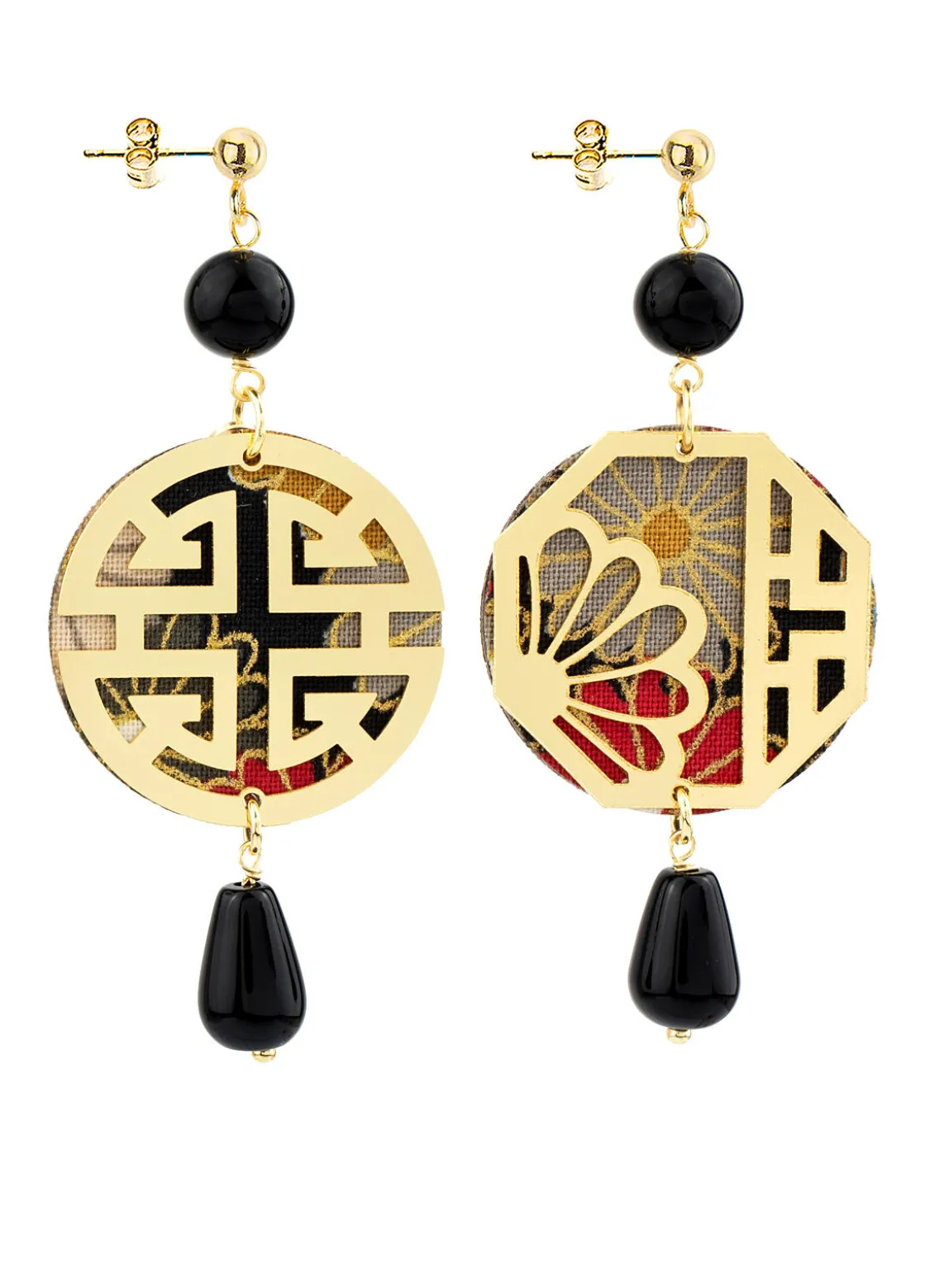 Orecchini Fu Mini Nero
