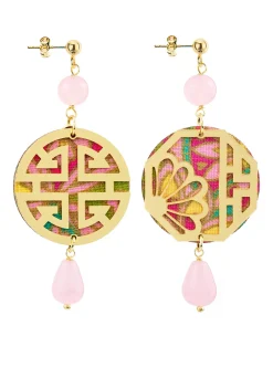 Orecchini Fu Mini Rosa