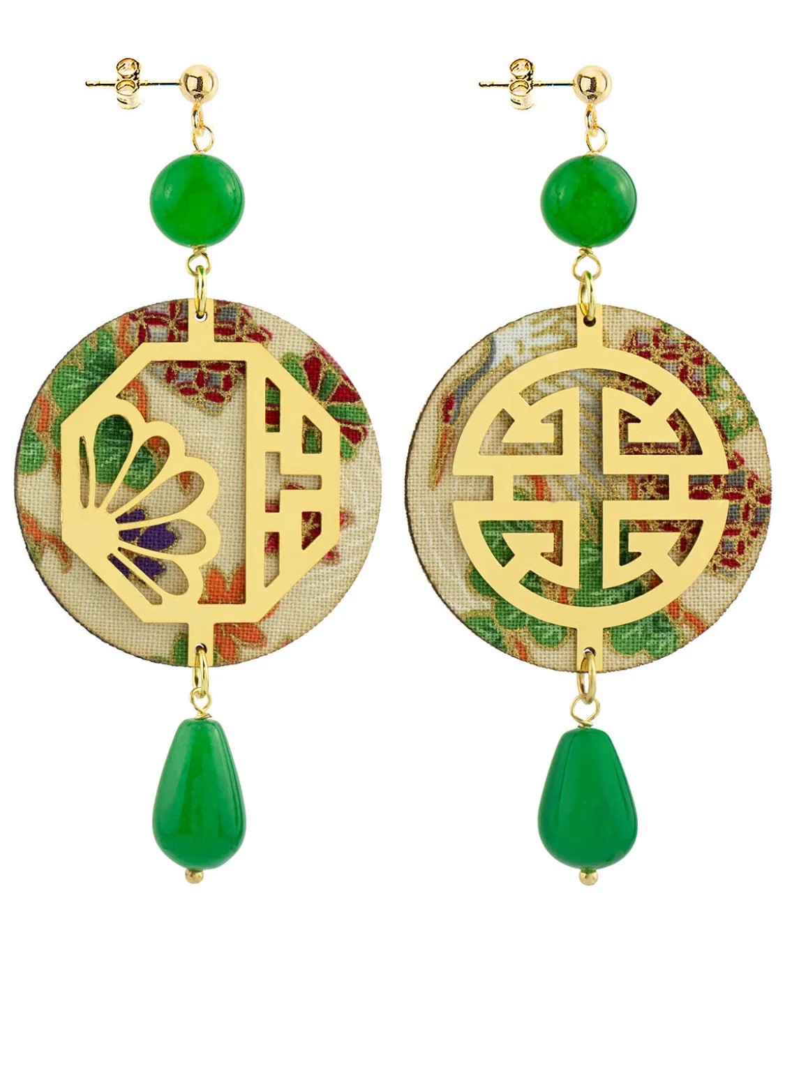 Orecchini Fu Verde