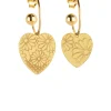 Orecchini Hoop Cuore
