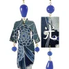 Orecchini Kimono Grande Blu