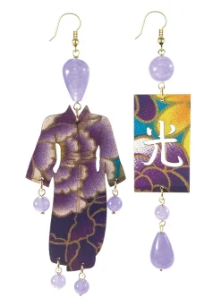 Orecchini Kimono Grande Lilla