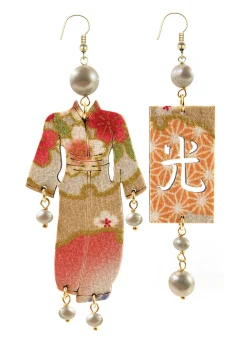 Orecchini Kimono Grande Perla