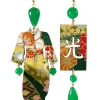 Orecchini Kimono Grande Verde