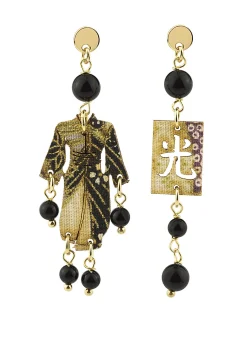 Orecchini Kimono Mini Nero
